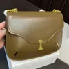 Designer tas Mode zadeltassen Leren koeienhuid Crossbodytassen Dames Klassiek Luxe Retro handtassen Luxe echt leer Veelzijdige draagbare schoudertassen