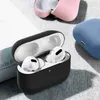 Cajas del teléfono celular Funda inalámbrica para auriculares Bluetooth para Airpods Pro Funda de silicona para Airpods Pro Fundas Accesorios Etiqueta de piel YQ240117