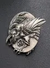 Pins Broschen 1 Stück Wikinger Rabe Pin Nordische Krähe Brosche Vogel Tier Schmuck Geschenk für Freunde3048697