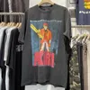 Herren T-Shirts Vintage T-Shirt Akira Baumwolle Sommer Lose Lässige Cartoon Kurzarm Streetwear Hochwertige Anime Kleidung Männer T-Shirt Harajuku T240117