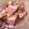 Diamantvorm Blauwe Geschenkdozen voor Verpakking Huwelijkscadeau Bonbondoos Feestartikelen Roze Kleine Dozen voor Geschenken Babyshowerbenodigdheden 240116