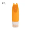 Storage Bottles Silicone Bottle Set Toiletry Travel Face Wash Brush Body Lotion Cosmetics Empty