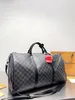 Designerskie torby damskie torby jaglowe w kratę litera graffiti torby podróżne luksusowe marka para bagażu torby lotniskowe Keepall torebki torby na ramię