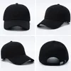 Профессиональная настройка, высокое качество, черные, темно-синие шапки с вышивкой и принтом для мужчин и женщин, мужские бейсболки на заказ 240116