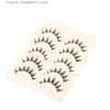 False Eyelashes 5 pairs of natural Japanese serious makeup false eyelashes for women with long and thick role-playing eyelash extension tools Q240425