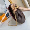 Designer High Quality 40718 Crossbody bag Totes 40717 Handbag Luxury purse Favorite MM Crossbody bag Fashion women's leather strap bag