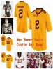 Maglie universitarie Minnesota Golden Gophers 40 Alex Strazzanti 45 Carter Coughlin 5 Zack Annexstad 6 Chris Williamson Calcio personalizzato cucito8001346