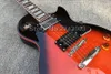 Nouveau style classique slash rouge tigre flamme Lp guitare électrique, reliure rouge guitare slash personnalisée, meilleure qualité