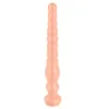 Soft Long Anal Beads Dildo Sex Toys for Adult Product with Suction Cup Base 240117