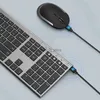 Tastaturen, kabellose Bluetooth-Tastatur und Maus-Kombination, wiederaufladbar, 2,4 g, Tastaturen und Mäuse für Windows, Android, Mac, iOS, OS J240117