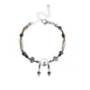Link braccialetti fiore giada per donne ragazze cinesi di moda antichi perle di agata fascino intrecciato braccialetto per la corda a mano regalo