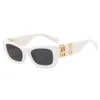 Дизайнерские солнцезащитные очки Miu для мужчин и женщин, модные радиационно-стойкие очки UV400, очки для путешествий, вождения, многоцветные, опционально