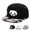 Boll Caps Fashion Spring Summer Lovers Baseball Cap Hip Hop Street Dance Caps Man Ms Cute Panda Rubber Snapback Hats Sport Leisure Hats YQ240117