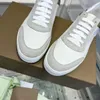 Designer tryckkontroll sneakers kvinnor män casual skor plattform randig tryckt bokstäver plädtränare sko