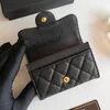 Portefeuille court pour femmes, porte-monnaie, mini portefeuille, pochette pour clés, petit sac à main avec boîte d'origine