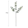 Decorative Flowers Simulation Eucalyptus Branch Durable Leaves Easy Care Background Decor