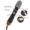 Electric Hair Dryer Hot Air Brush 4 Head Replaceable Hair Dryer Comb One Step Blower Strong Wind Electric Straightener Roller Curler Styling Tools J240117