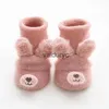 Chaussettes pour enfants Lawadka hiver nouveau-né bébé fille garçon garçon anti-glis