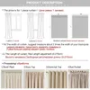 MAKEHOM 100% Blackout Curtain for Bedroom living room Solid Color Linen Thermal Insulated Modern Curtain for Kitchen Drapes 240117