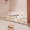 Tapis Dessin animé paillasson tapis animaux mignons anti-dérapant dépoussiérage maison entrée paillasson couloir couloir salon tapis de sol Carpetvaiduryd