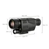 P1S-0540 Nachtsichtgerät Infrarot-Jagd-Scouting-Kamera 5-fach Zoom Dunkelheit Monokulares Infrarot-Digitalteleskop HD Infrarot 240116