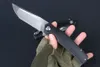 Venda Flash M7703 faca dobrável 8cr14mov cetim lâmina tanto g10 com cabo de chapa de aço rolamento esférico facas de pasta de abertura rápida