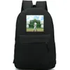 لمس حقيبة الظهر Mix Day Pack Sport Player Bag Baseball Cartoon Print Rucksack Sport Schoolbag Daypack في الهواء الطلق