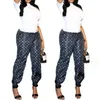 Kadınların Takipleri 2024 İlkbahar/Yaz Kısa Kollu Yeni Moda Baskısı Slim Slim Fit Kadınlar İki Parça Seti
