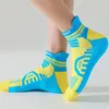 5 Çift Çalışma Spor çorapları profesyonel pamuklu parlak renk nefes alabilen deodorant havlu alt açık bisiklet basketbol seyahat 240117