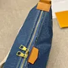 Denim-Hüfttasche, Geldbörse, Designer-Bauchtasche, Unisex, Umhängetasche, Gürteltasche, Karten- und Geldbörse, Brusttasche, Damen, klassische Briefhandtasche, Reißverschluss, tragbare Schulterhandtaschen