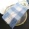 Fashion Scarf Ac Studio Designers Cashmere for Women Luxury Mens Winter Scarfs Shawl Scarves Womens as Studios Wool Poncho for Men with Tag Rainbow Colour 714