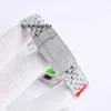 Designeruhren Mechanische Diamant-Automatikuhr 2824 Designer-Saphir 41 mm mit diamantbesetztem Stahl Damen Montre de Luxe