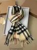 2024 Designer Cashmere Scarf Winter Men's and Women's Long Scarf Fashion Classic Never Go Out of Style Large Plaid Cape 016z15