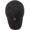 Береты, 1 шт., мужская осенне-зимняя шапка, бейсболка, уличная теплая утепленная регулируемая шапка для наушников, защитные куполообразные уши
