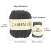 6st Pure Cashmere Garn virkning handstickad kashmir stickning qjh ullgarn halsduk handvävande tröja ullboll tråd garn 240117