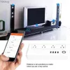 Вилка кабеля питания Wi-Fi Smart Power Strip 4 розетки 4 USB-порта для зарядки Приложение синхронизации Голосовое управление Работа с Alexa Home Assistant YQ240117