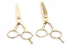 C1020 55quot Japan Steel Thugal Logo Laser Professional Human Hair Scissors Parbers039 Cutting Thinning Scissor4657206