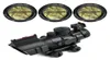 ACOG Scope Fiber Illumined 4x32 Rifle Optic Sight Red Tactical Tri Acog Prismatic2812287