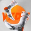 Veidoorn Crew Sport Socks Men Professional Anti Slip Ankle Compression Thick Grip Sock for Fitness Workout Basketball Running 240117