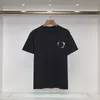 24SS Italy Style Men Designer Tee Pentagram Letter Frustrrush Embroidery T Shirt Summer Street Skateboard Shirt Shirt 0117