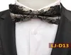 كلاسيكيات القوس الذاتي للرجل Paisley مخطط الأزهار رجال Bowtie الحرير العنق الزفاف جاكار قميص Bowtie Bowties9722079