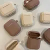 Cep Telefon Kılıfları AirPods için Basit ve Nazik Stil 1 2 Pro Bluetooth Kulaklık Kapağı 3. Nesil Silikon Yumuşak Kapak Koruyucu Kılıf YQ240117