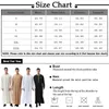 T-shirts pour hommes Abaya Musulman Hommes Vêtements Kaftan Pakistan Arabie Saoudite Islam Prière Robe Musulman Long T-shirt