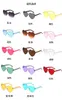 Bonbons Couleur Coeur Forme Océan Personnalité Lunettes Designer Marque lunettes de Soleil Uv400 Haute Qualité Pour Hommes 230920
