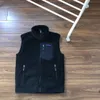 Designer Patagoniais Hommes Vestes Polaire Hiver Chaud Veste Épaisse Manteau Classique Rétro Antumn Hiver Couple Modèles Agneau Gilet Survêtement gilet