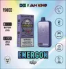 Cigarrillo electrónico Jam King CKS Energon 15000 Puff Tornado Vape 15k 24ml Bobina de malla E-Liquid Power Pantalla Pantalla Tipo C carga UE almacén vapes 10k 9000 12000