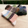 Masculino feminino crianças outono e inverno vintage meias de lã de coelho para homens de alta qualidade confortável vento nacional meias quentes zz