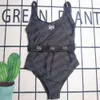 Diseñador de bikini sexy de verano, traje de baño para mujer, estampado de moda, gráficos, traje de baño de una pieza, traje de baño de playa sin espalda