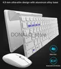 Keyboards New Rapoo 9300G Multi-mode Silent Wireless Keyboard Mouse Combos Bluetooth-compatible 2.4G switch between 3 Devices Connection J240117