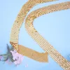 Pendant Necklaces Soft Chain Necklace Gold Color Long Jewelry Shining Women Scarf Party Wedding Ciondoli Bomboniere